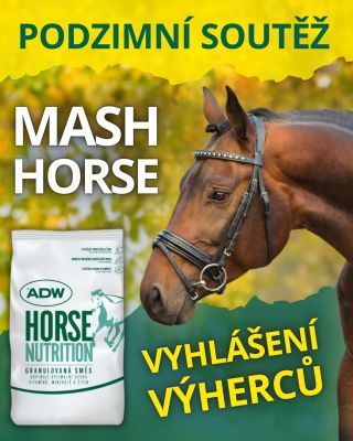 Děkujeme za hojnou účast v podzimní soutěži. 🍂 Na 10kg pytel směsi Mash Horse se mohou těšit dvě vylosované výherkyně: 🏅...